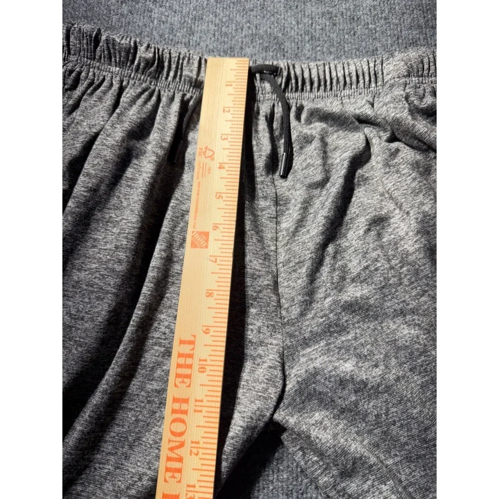 Isotone Mens Gray Heathered Lounge Pants Size Medium Performance Drawstring PJs